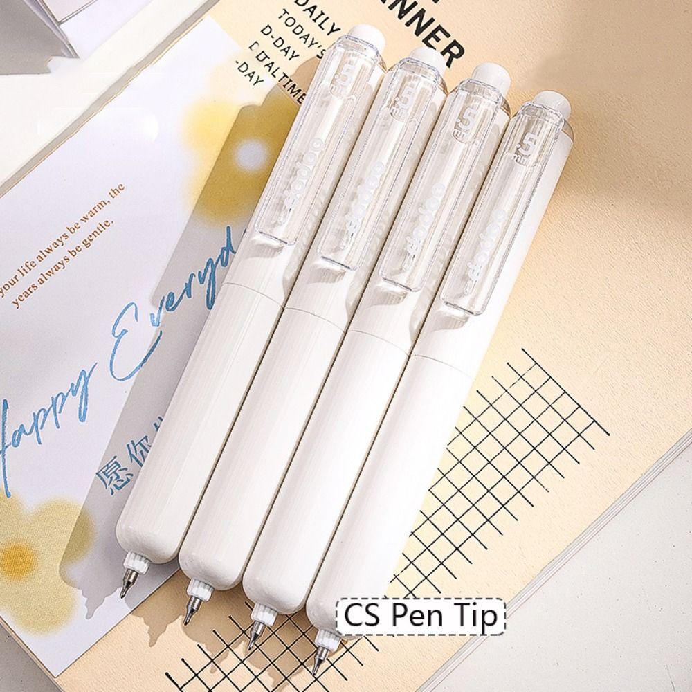 4PCS/Set Quick-drying Pocket Pen 0.5mm Black Ink Signature Pen Neutral Pen Student Specific