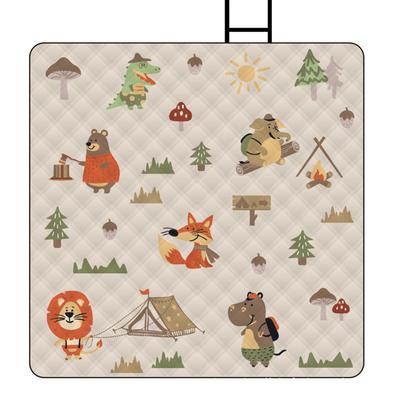 Oxford Cloth With Multiple Patterns Light And Comfortable Picnic Cloth Camping Mat Outdoor Beach Mat