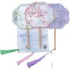 Children's Retro Style Round Hand Fan - Classical Chinese Design for Hanfu, Cheongsam, Catwalk, and Dance Performance