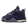 Air 4 Retro TD Lakers Tênis de Bebê Roxo Imperial-Roxo Multicolor IB4387-500