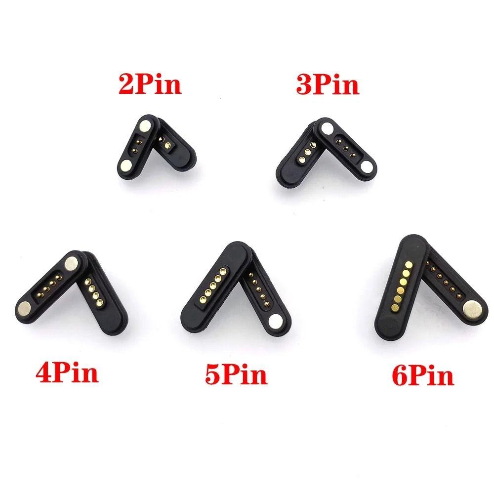 2A DC Magnetic Pogo Pin Connector 2Pin 3Pin 4Pin 5Pin Magnetic Contact Connector