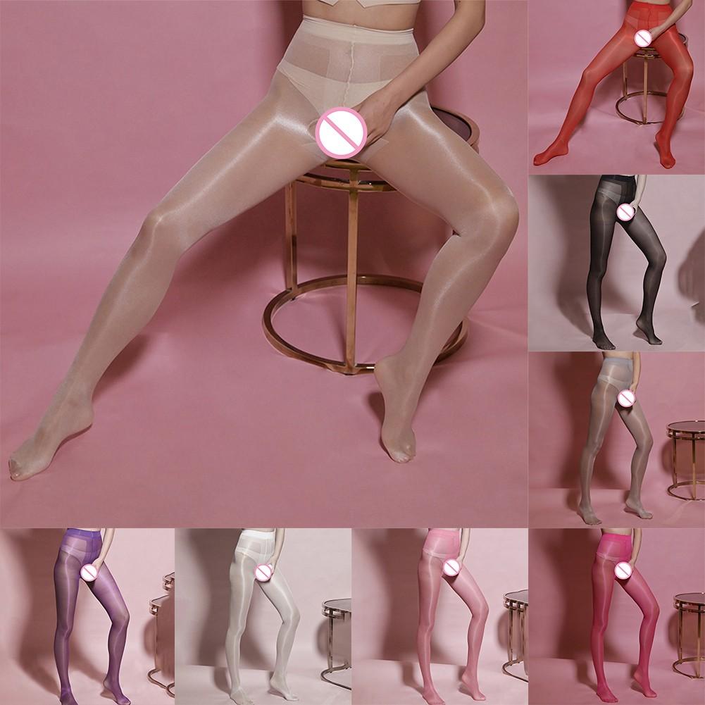 Glatte strømpebuksestrømper for menn Utral-tynn fri størrelse