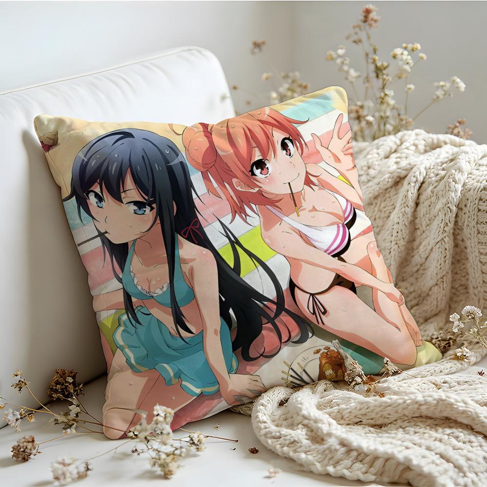 Cushion Cover  Linen  SkinFriendly Soft Decorative Case For Sofa Home Decor A Certain SScientific Railgun Pillow cover