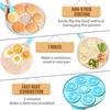 7 Cup Pancake Pan Nonstick Breakfast Griddle Dinosaur Animals Waffle Maker Pancake Mold Pan for Kids Egg Omelet Crepe Frying Pan
