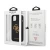 Guess Guhcp13Sls4Ggbk Iphone 13 Mini5,4 Czarny/Black Hard Case Silicone 4G Logo
