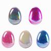Anti Static Salon Egg Shape Glitter BlingBling Massage Hairbrush Tangle Hair Brush Styling Tools Hair Detangling Smoothing Comb