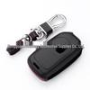 4D Genuine Leather Car Key Case for Honda Spirior, Fit, and Accord Folding Keys