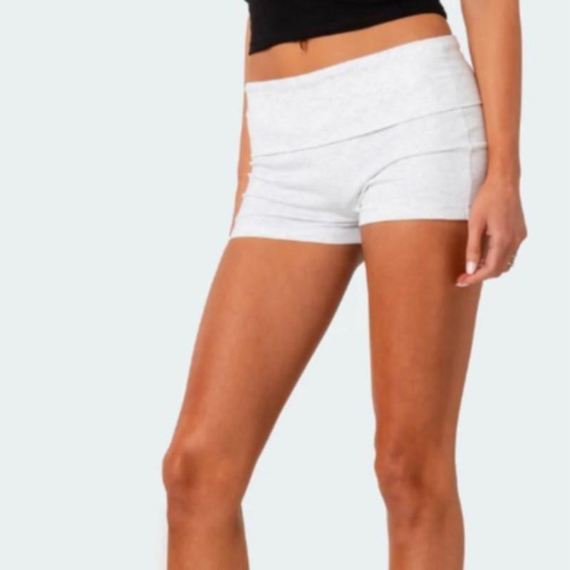 Aesthetic Women's Short Letter Printing Casual Harajuku Drawstring Elastic Waist Cycling Shorts Y2K Gothic