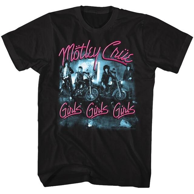 Motley Crue Girls Girls Girls TShirt Unisex T-Shirt XL