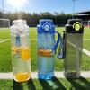 1 Liter Sports Water Bottle Large Capacity Men Women Summer Portable Plastic Bottle for Outdoor Travel Fitness Drinkware