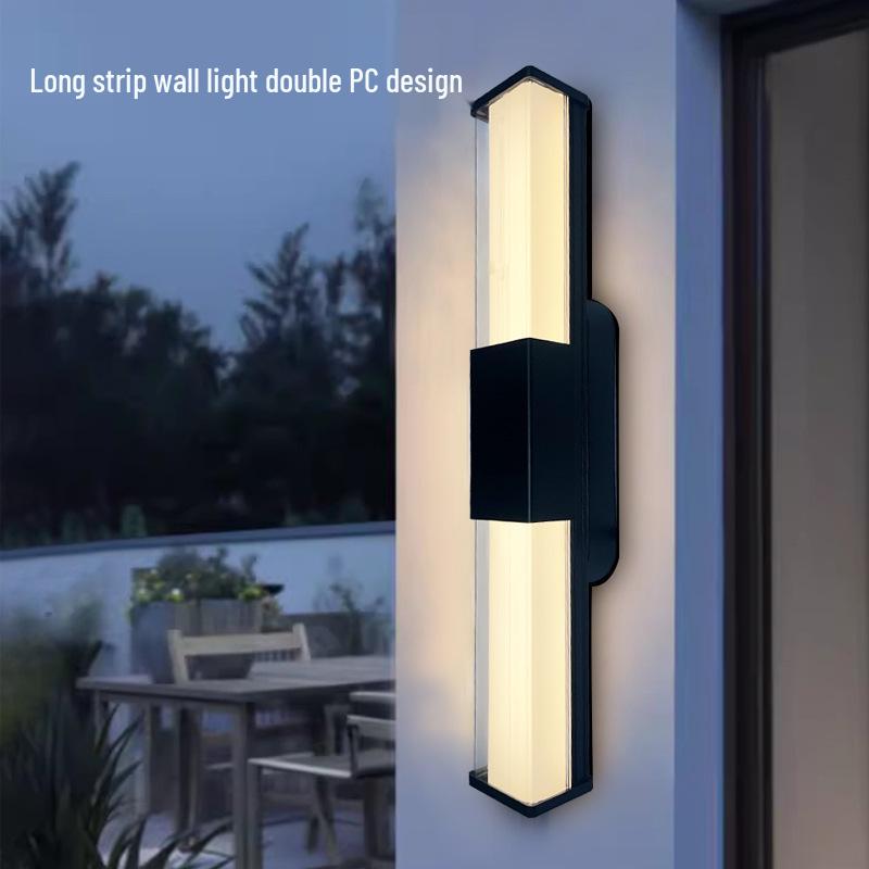 Waterproof Outdoor Wall Light for Courtyard, Corridor, Villa, Balcony, and Bedroom.