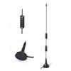 BINGFU Dual Band VHF UHF 136-174MHz 400-470MHz Ham Radio Antenna, Handheld 2-Way Radio with Magnetic Base, SMA Male Antenna for Ham Radios,