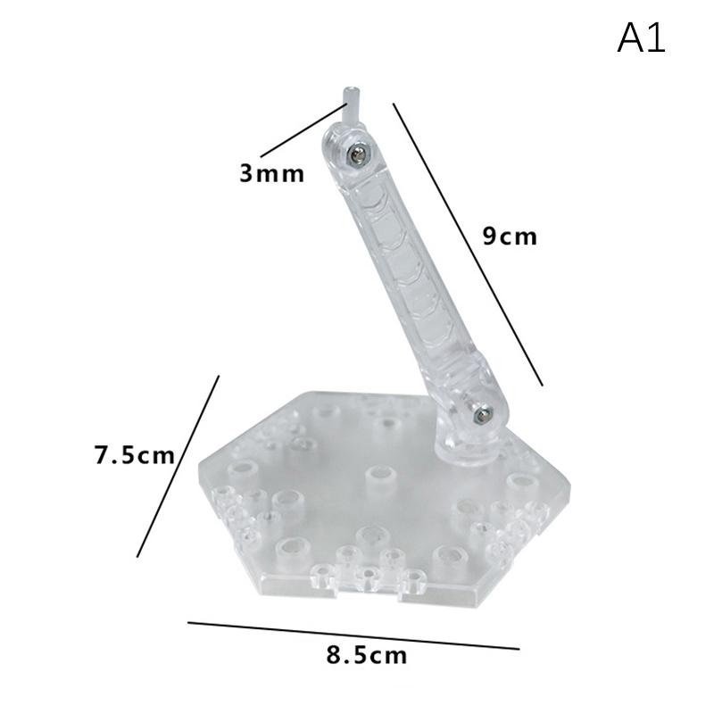 Innovativer und praktischer handgefertigter Puppen-DIY-Halter Actionfigur Modell Basis Displayständer Schwarze Halterung für 1/144 Hg Rg