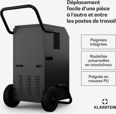 Dehumidifier KLARSTEIN DuraDry 70 L/d 60-100 m² 450 m³/h Grey