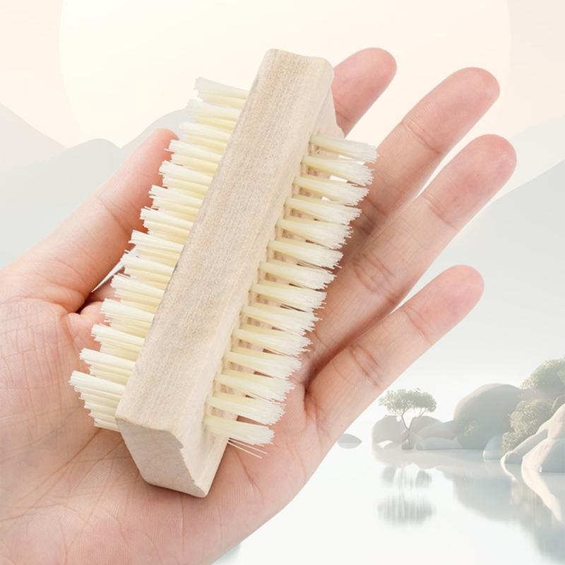 Convenient Nail Brush For Efficient Nail Cleaning And Maintenance Fingernail Ceaning Tool for Salon Home and Travel Use