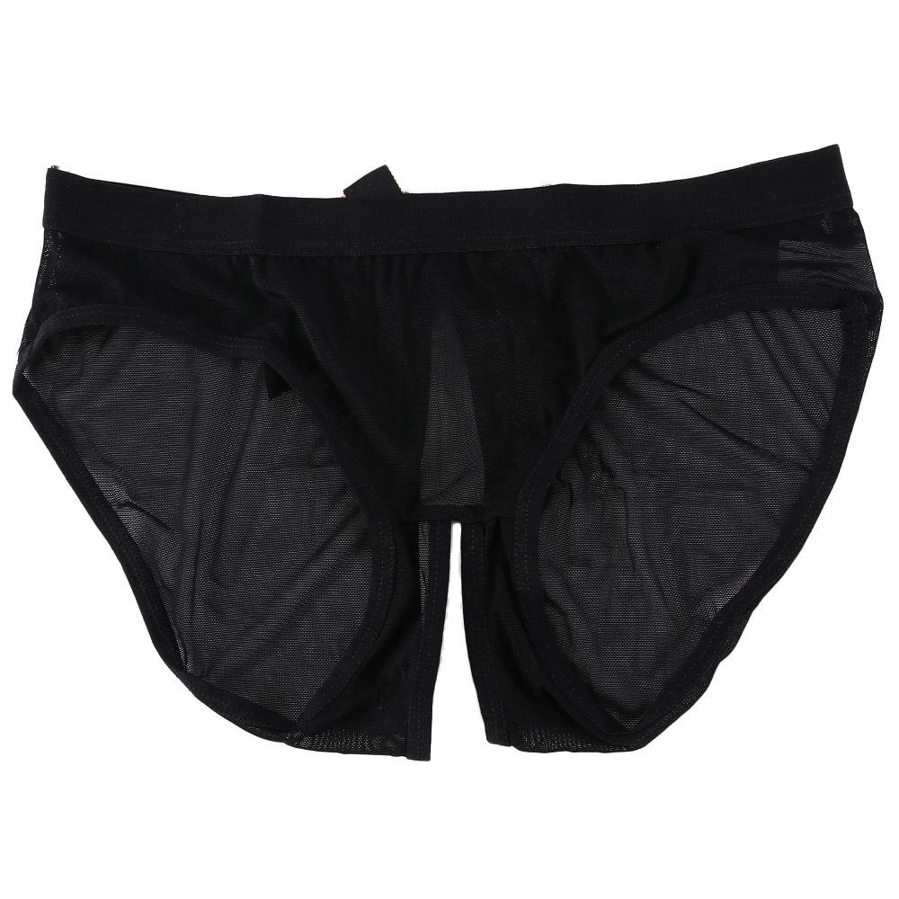 Women Seamless Mesh Panties Thongs Lingerie Briefs