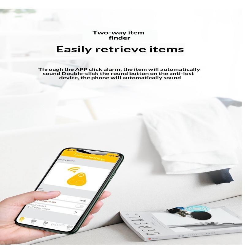 GPS Smart Tracker Tag Bluetooth Locator Anti-Lost Gerät Mobile Schlüssel Haustier Ältere Kinder Finder Arbeit