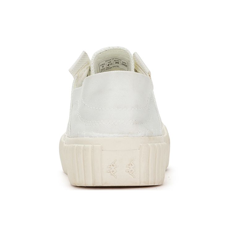 Kappa Non-Slip Wear-Resistant Low-Top Skate Shoes Unisex sneaker White K0DX5CC41-012
