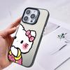 Sanrio TK Hello Kitty Urocze Czarne Etui na Telefon dla Apple 17
