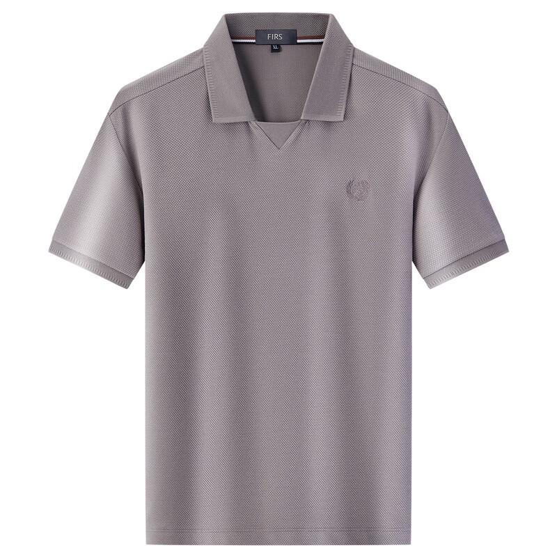 FIRS Men's Cool-Touch Cotton Blend Polo Shirt
