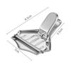 Stainless Steel Lemon Tong Manual Fruit Juice Squeezer Portable Juicer Orange Citrus Presser Grape Clip Tool Kitchen Accessories