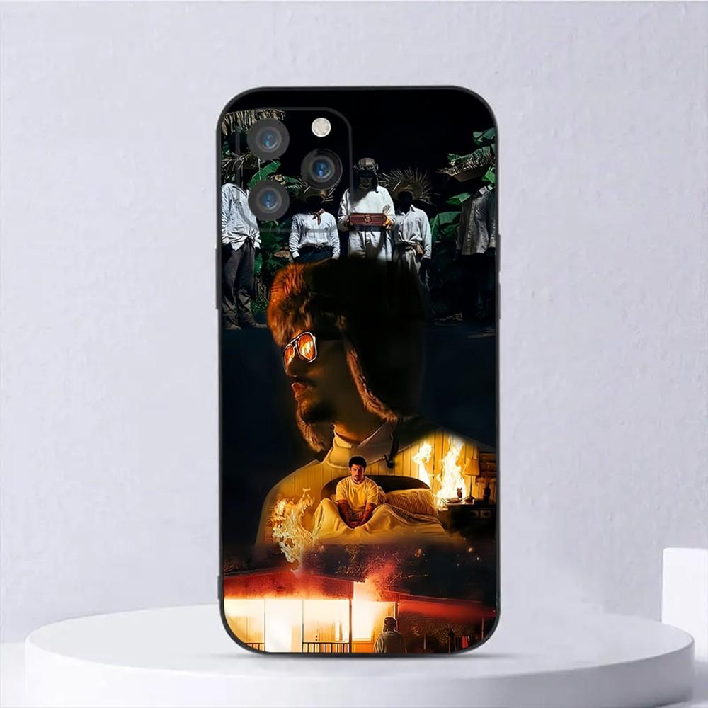 

B-Bad B-Bunny DtMF Singer Phone Case For iPhone 17 16 15 14 13 12 11 Pro Max Mini SE 7 8 Plus 17E Shockproof Non-Slip Cover iPhone 15 ProMax
