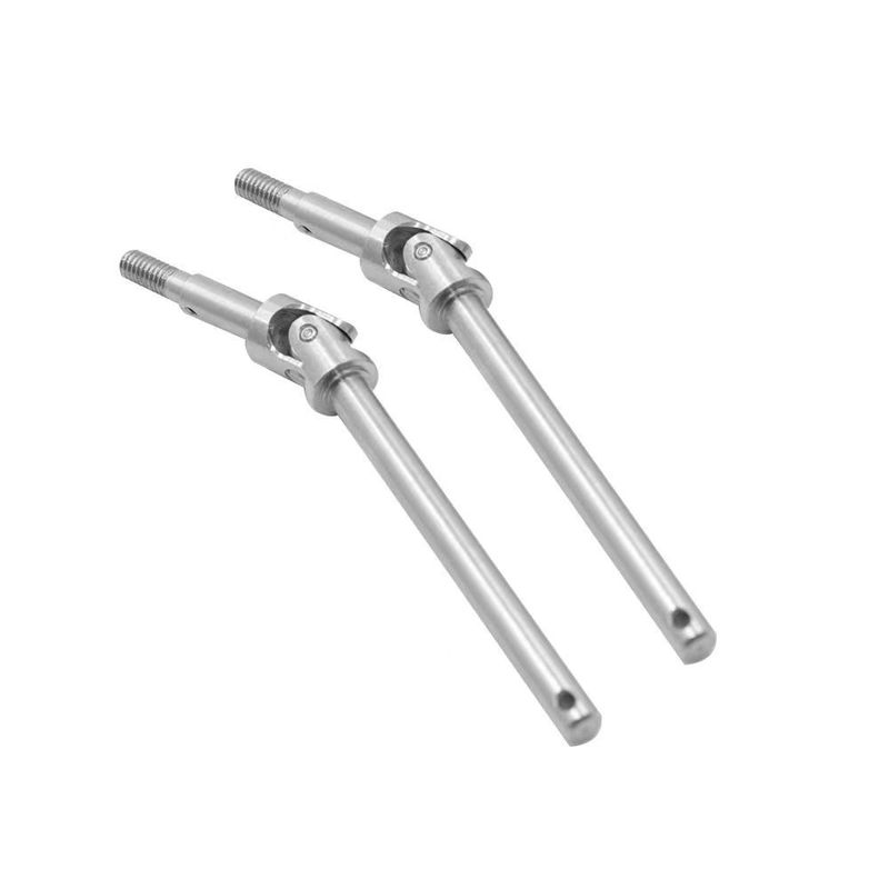 2pcs Metal Front Axle Drive Shaft CVD Drive Shaft For MN128 MN86 MN86S MN86K MN86KS MN G500 1/12 RC Car Upgrade Parts Accessorie
