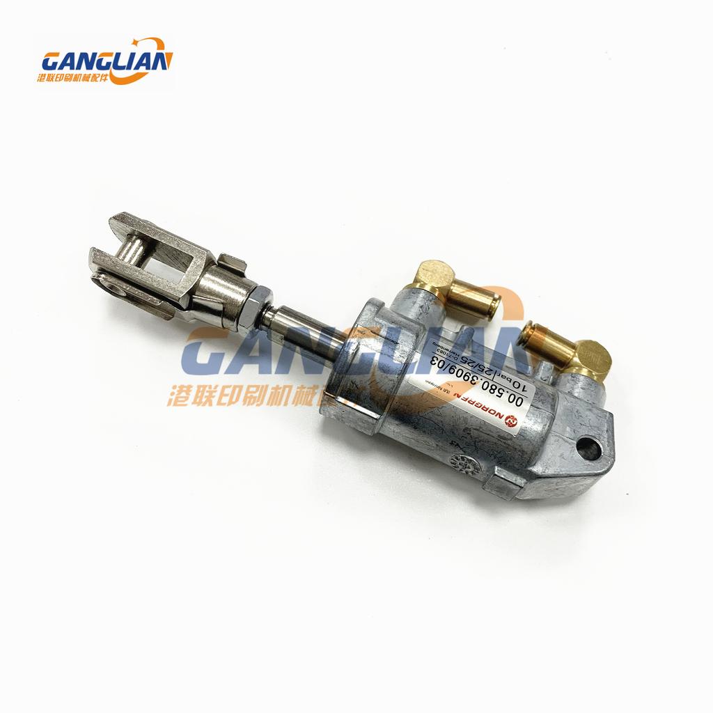 1 Piece Heidelberg Pneumatic Cylinder 00.580.3909 PM74 SM74 SX74 CD74 XL75 Printing Machine Spare Parts 00.580.3909/03