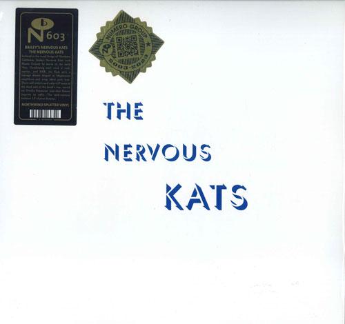 LP Record BAILEY'S NERVOUS KATS - The Nervous Kats (White/Blue Splatt NUM603 Numero Group 2023 US Rock