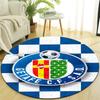1 pezzo Squadra di Calcio (74) Tappeto Rotondo Stampato per Camera da Letto Soggiorno Decorazione per la Casa Tappeti Tappetino Tappetino Antiscivolo Tappeto per Comodino