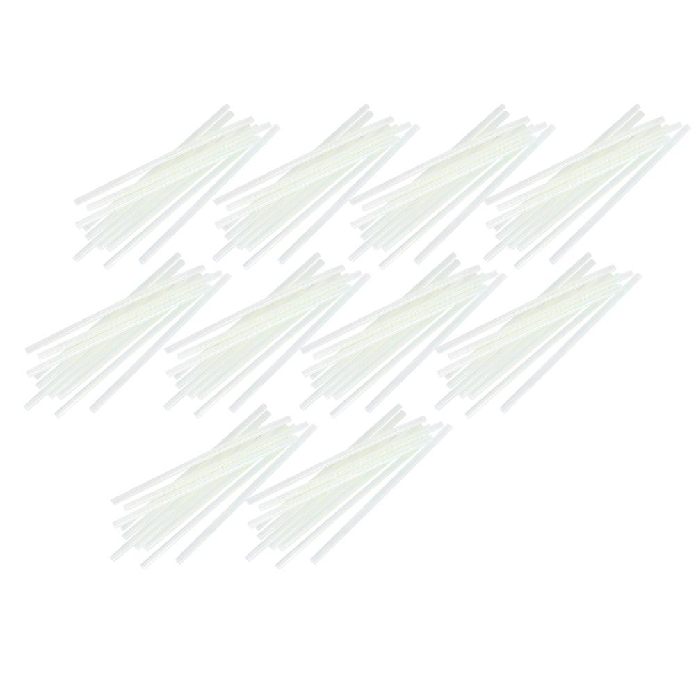 100 st 7 x 200 mm Smältlimstift Transparent DIY Hantverk Reparation Smältlimstift