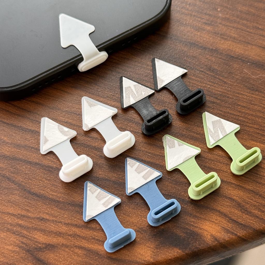 1-10Pcs New USB C Anti Loss Dust Plugs Type C Charging Port Dustplug for Iphone Xiaomi Samsung Huawei Stopper Cap Dustplugs