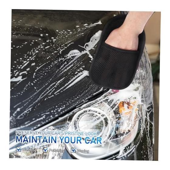 Holibanna Car Wash Gloves Car Cleaning Car Wash Goods Car Wash Gloves for Car Cleaning Car Wash Gloves Dusting Mitts Wash Mitts Auto Detailing Car