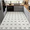 Kitchen diatomaceous earth mat non-slip oil-resistant water-absorbing wipeable, wash-free stain-resistant waterproof wall-to-wall carpet