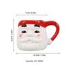 Santa Claus Mug Ceramic Mug for Milk Holiday Theme 401-500Ml