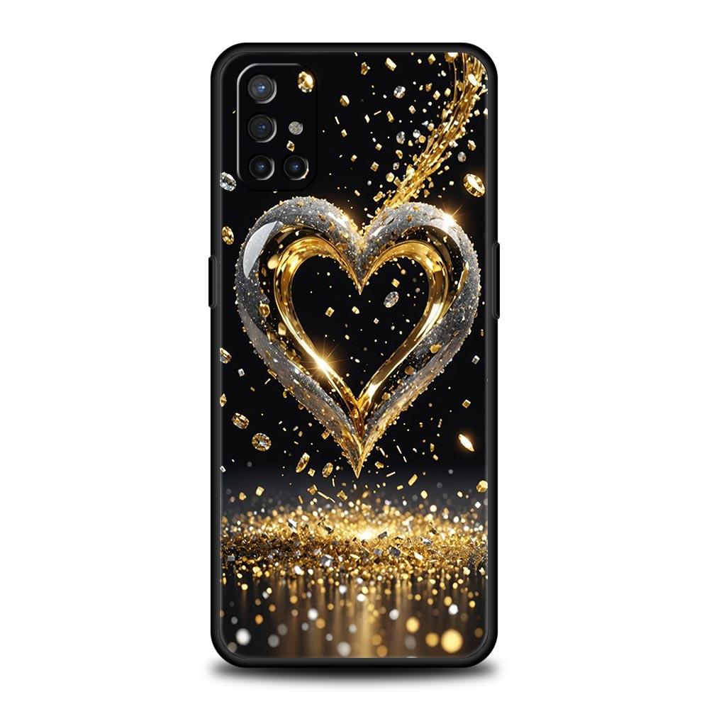 Phone Case For Oneplus 13R 13 12 10T 11 R10 Nord N100 N200 N10 9 9R CE 2 3 Z Pro Lite Soft TPU Cover Colored Love Heart Printed