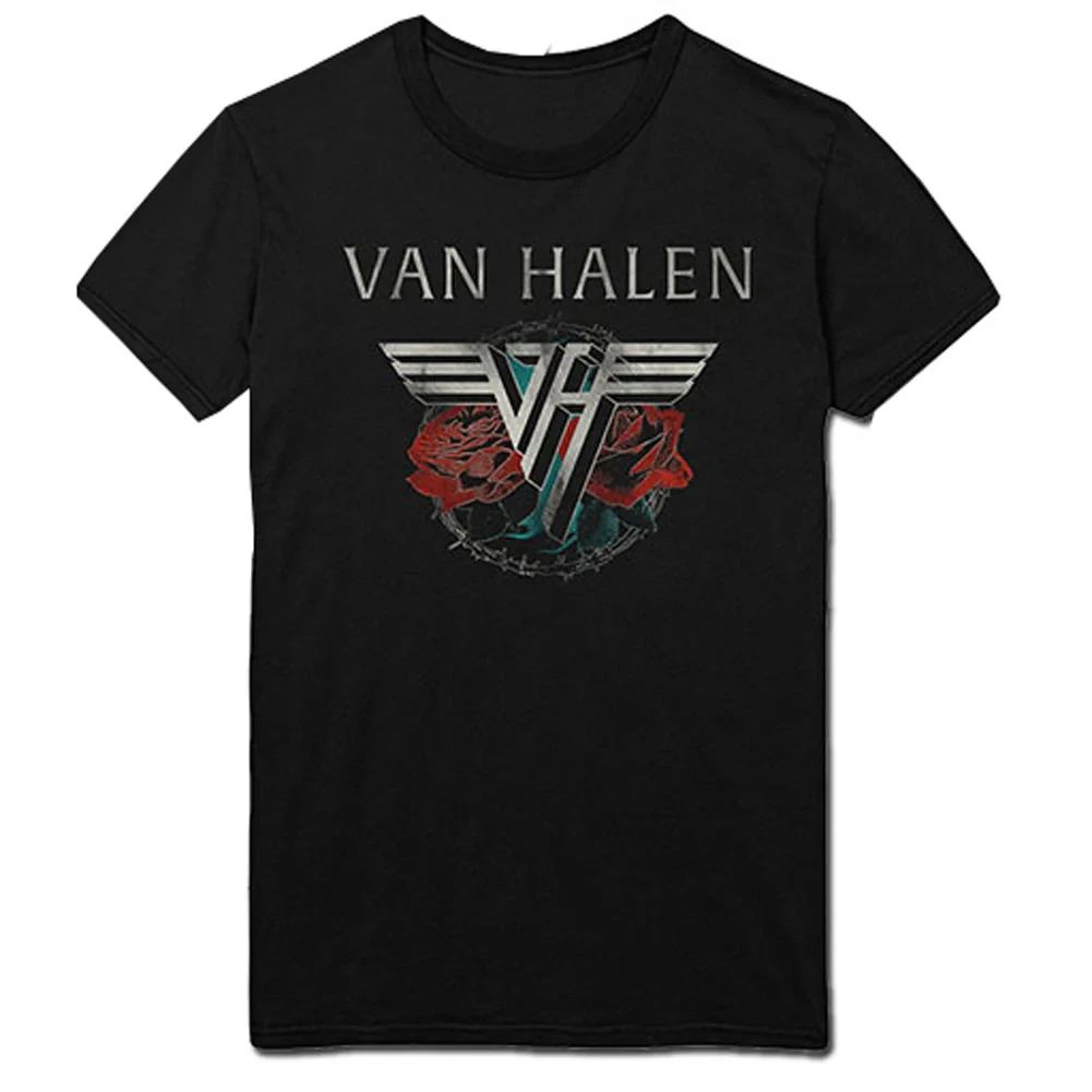 Van Halen Band Graphic Vintage Tshirt Rock Punk Tops Oneck Print Short Sleeve Y2k Oversized Fashion Popular T Shirts Unisex