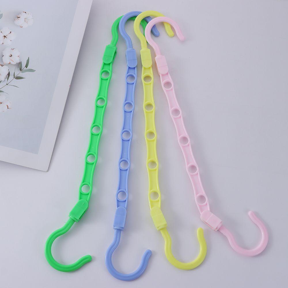 Household Folding Multi-function 5-Hole Clothes Hanger Magic Hanger Closet Organizer Space Saving