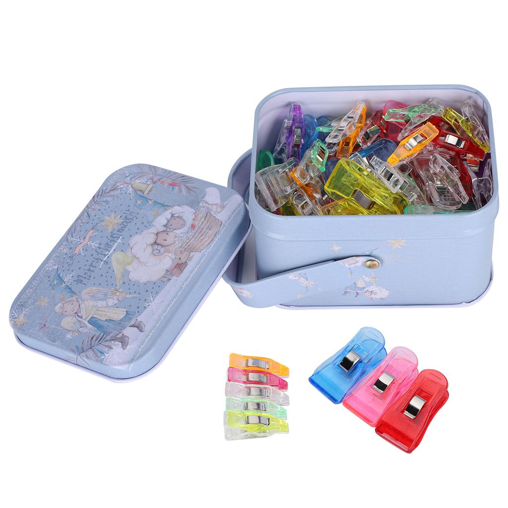 100Pcs Quilting Clips Sewing Fabric for Binding Crafts Hanging Little Things Tools