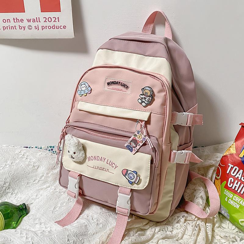 Grundschüler  Frisch und Frisch Mittelschüler  Rucksäcke in Kontrastfarben für Mittelschüler