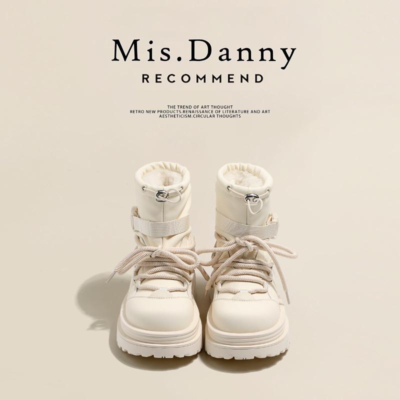 Fashion Fashion High-quality Woman Shoes 2025 Winter New Women's Boots Soft Sole Anti Slip Women's Ankle Boots Simple Women Snow Boot