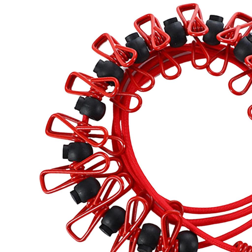 Balcony Clothes Drying Line Windproof Travel Clothesline Adjustable Retractable Rope