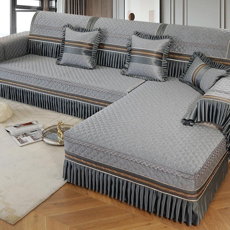 

Подушка для дивана Four Seasons Universal, высококачественный чехол для спинки в европейском стиле, тканевый чехол для подушки Concubine, чехол для дивана, нескользящий, все включено 70*70