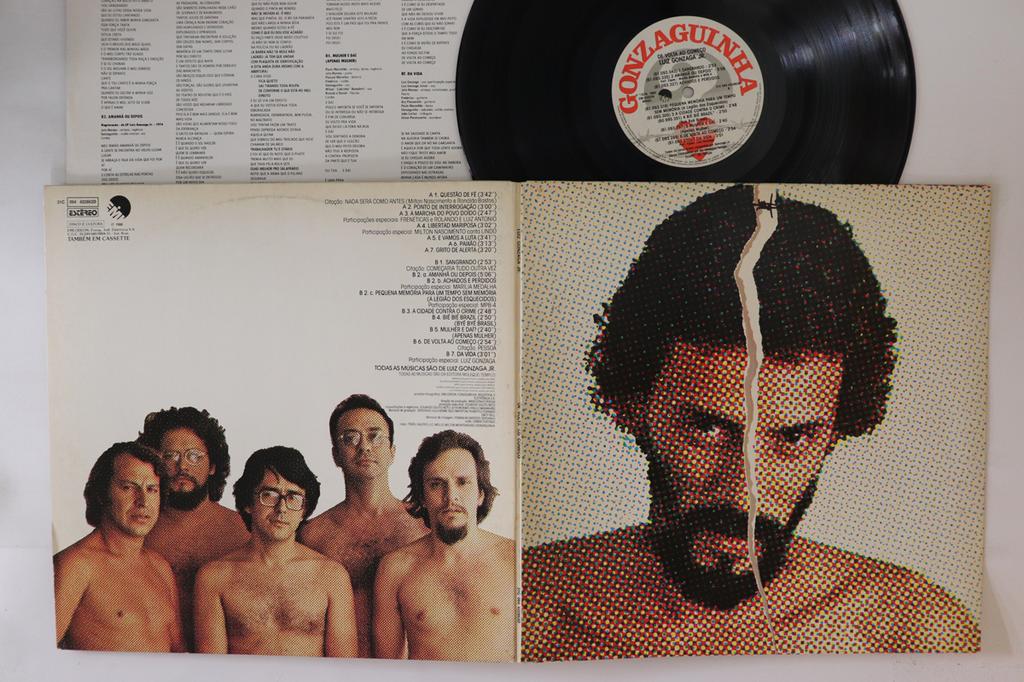 LP Record LUIZ GONZAGA JR. - De Volta Ao Comeco 31C064422863D EMI 1980 Brazil Latin Used