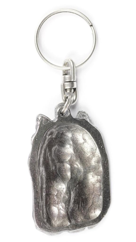 Yorkshire Terrier, Yorkie III - Silver-plated Dog Pendant, Handbag Decoration, Backpack Pendant by Art-Dog Brand
