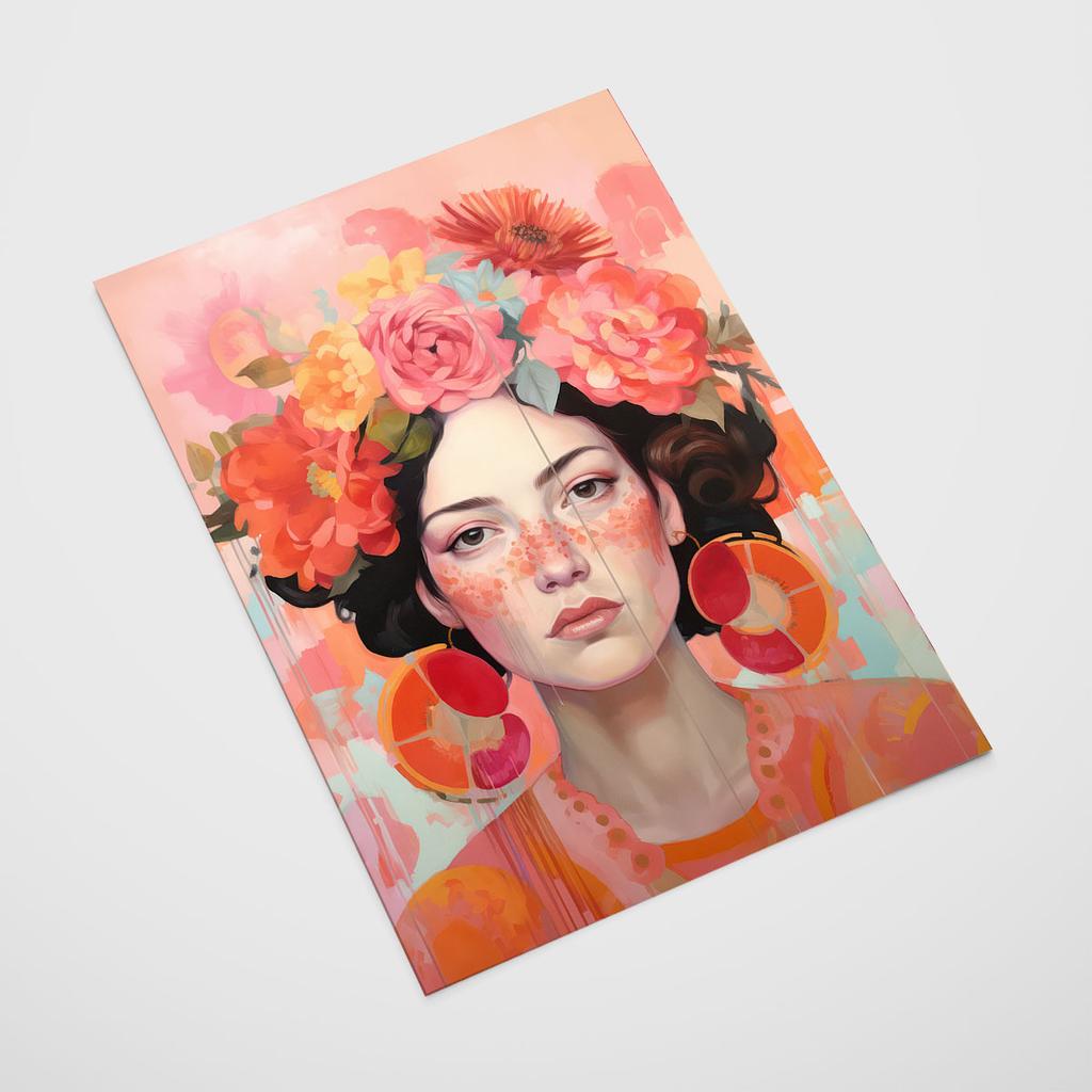 Poster Portrait Flowers