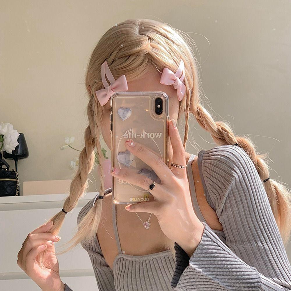 

Заколка для волос Balletcore Bow Hairpin Girl Hair Clip корейский стиль головной убор женские аксессуары для волос