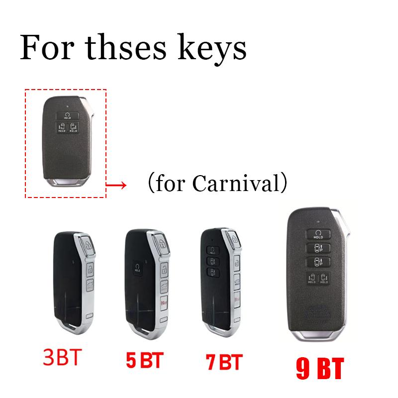 Genuine Leather Auto Key Fob Cover Case Auto Accessories Fit For Kia Sportage Ray Sorento Soul Telluride Cerato K5 K8 K3 Kx3 Kx7 Seltos