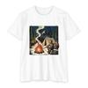 Campfire Scene T-Shirt | Camping Tent, Night Sky, Outdoors