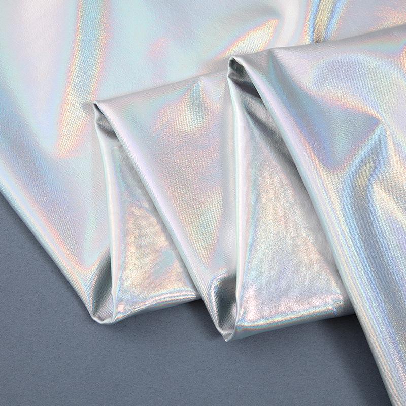 Iridescent Four-Way Stretch Fabric for Costumes & Masks - In Stock